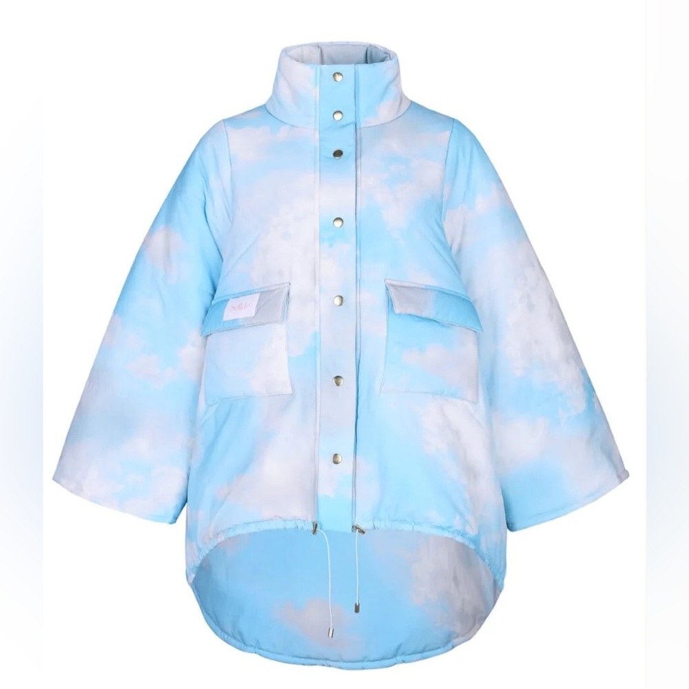 Selkie Head in the Clouds Puffer Jacket EUC XXL